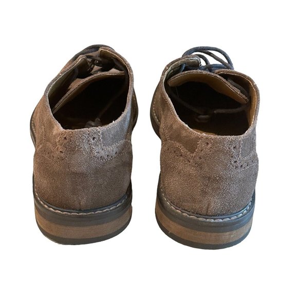 Vionic Bowery Bruno Wingtip Natural Alignment Loafer Brown Suede Lace Men’s 9 - Picture 6 of 14